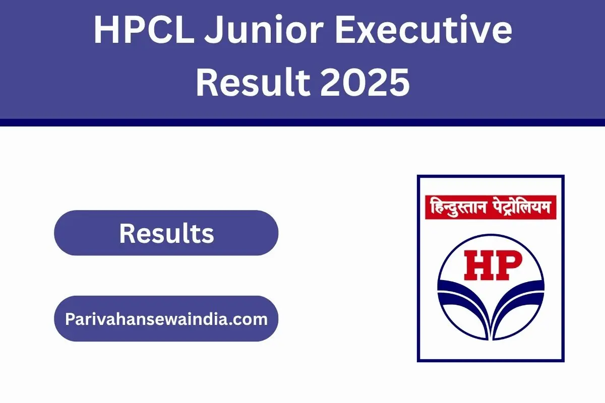 HPCL Junior Executive Result 2025