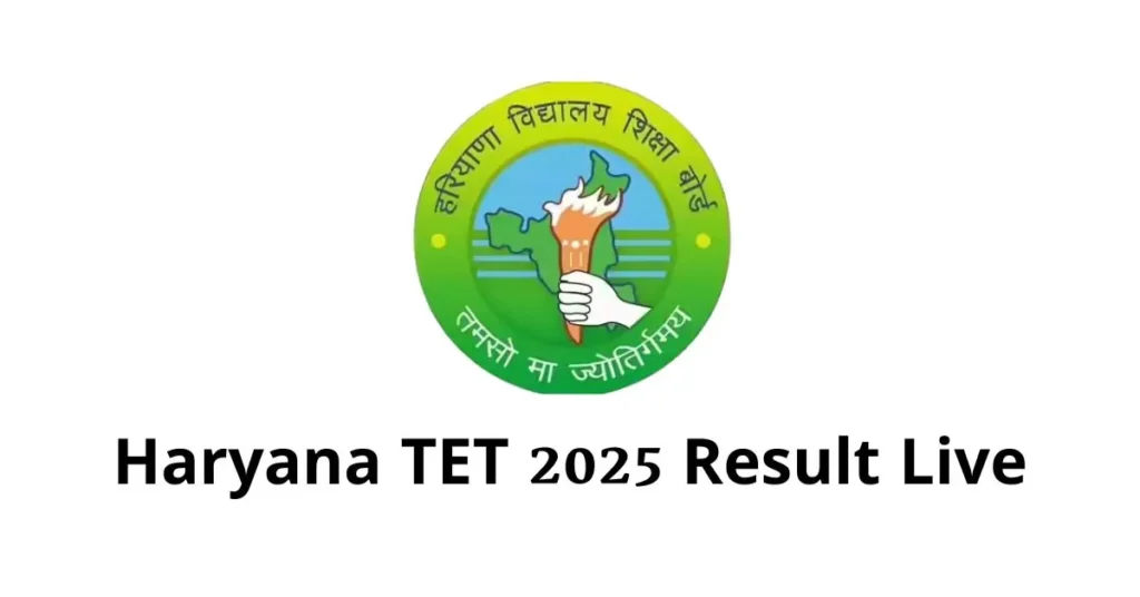 Haryana TET 2025