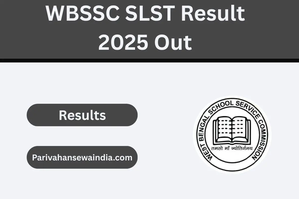 WBSSC SLST Result 2025 Out