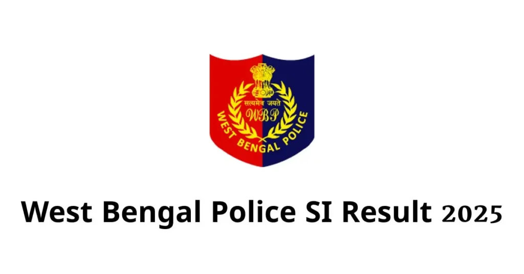 West Bengal Police SI